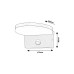 Aplica de exterior Senzor WH Batida 77120 Rabalux - imagine 8