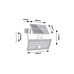 Aplica exterior Solara LED 8W Zavod 77129 Rabalux - imagine 9