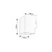 Aplica de exterior 9W Urfa Wh 77163 Rabalux - imagine 10