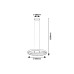 Pendul Thric LED 42W 72221 Rabalux - imagine 2
