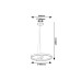 Pendul Thrac LED 34W 72222 Rabalux - imagine 7