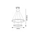 Pendul Grete LED 60W 3000K 72259 Rabalux - imagine 6