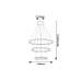 Pendul Grete LED 100W 4000K 72260 Rabalux - imagine 7