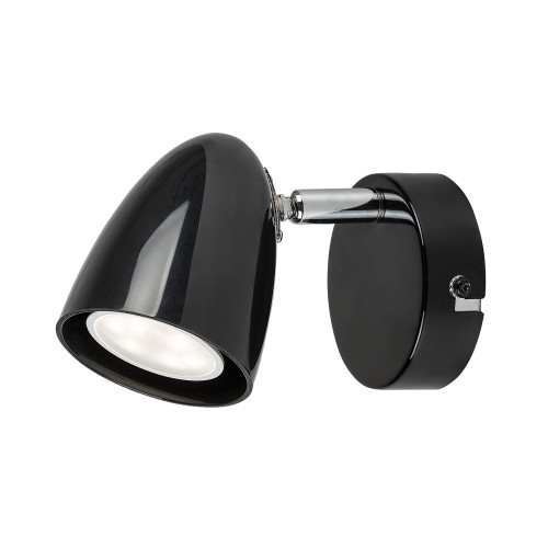 Aplica Perico 1 x GU10 Negru 73015 Rabalux