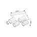 Plafoniera Rogelio 4 x GU10 73026 Rabalux - imagine 4