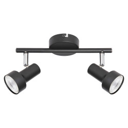 Plafoniera spot Konrad 2 Negru 5323 Rabalux