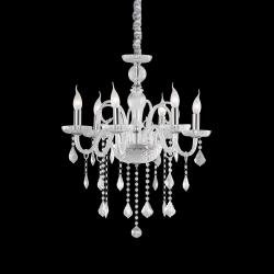Candelabru Giudecca SP6 Transparent 027821 Ideal Lux