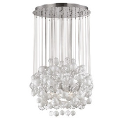 Pendul Bollicine SP14 Alb 087924 Ideal Lux