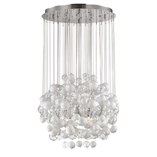 Pendul Bollicine SP14 Alb 087924 Ideal Lux