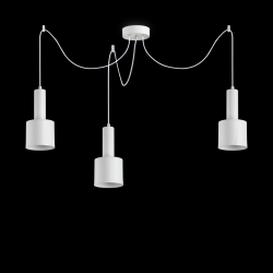 Pendul Holly SP3  Bianco 231587 Ideal Lux
