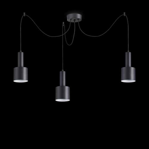 Pendul Holly SP3 Nero 231594 Ideal Lux
