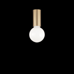 Plafoniera Petit PL1 Ottone Satinato 233031 Ideal Lux