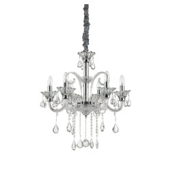 Candelabru Colossal SP6 Transparent 114194 Ideal Lux
