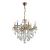 Candelabru Florian SP6 Auriu 035635 Ideal Lux - imagine 1