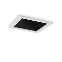 Spot Led incastrabil Game SQUARE Alb si Negru 192352 Ideal Lux