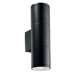 Aplica Gun iluminat exterior AP2 Small Negru 100395 Ideal Lux