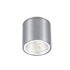 Plafoniera Gun iluminat exterior PL1 Aluminiu 092324 Ideal Lux