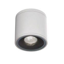 Plafoniera Gun iluminat exterior PL1 Alb 122663 Ideal Lux