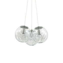 Pendul Mapa Sat SP3 Nickel 176031 Ideal Lux