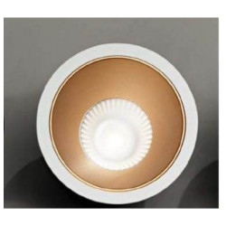 Spot Led incastrabil Game Round Alb si Auriu 192307 Ideal Lux