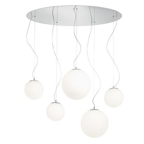 Pendul Mapa Bianco SP5 043562 Ideal Lux
