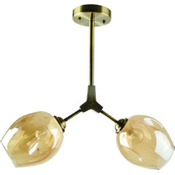 Lustra Scrap LY-3423,2 x E27, bronz + bej