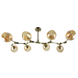 Lustra Scrap LY-3481,8 x E27, bronz + bej