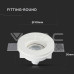 Spot rotund GU10 Gypsum White VT-771RD 3652 - imagine 6