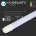 Tub LED T8 18W 120 cm Nano Plastic Fără Rotație Alb rece 6264 - imagine 1