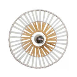 Plafoniera 1 x E27 Bambus WH 40cm 19251 Zambelis