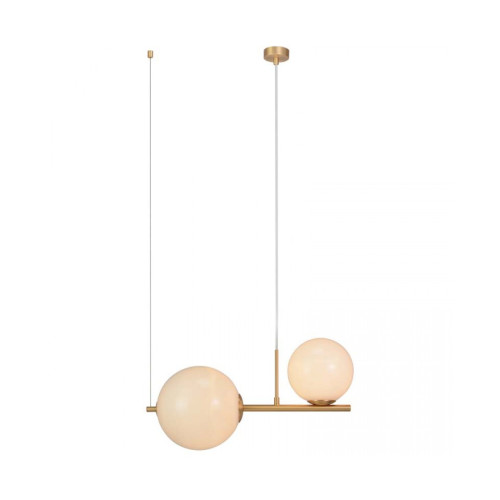 Pendul 2 x E27 Auriu Mat 1995 Zambelis