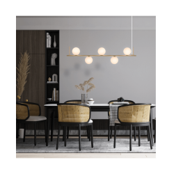 Pendul 5 x E14 Auriu Mat 1998 Zambelis