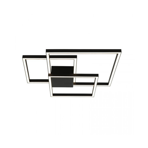 Plafoniera 48W 3000K Gri, Negru Aluminiu 2023 Zambelis