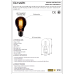 Bec decorativ LED 8W A60 dimabil 99LED773D Elmark - imagine 1