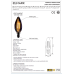 Bec decorativ LED 4W C37 dimabil 99LED772D Elmark - imagine 1