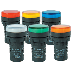 LAMPA LED 22MM 110V CA PORTOCALIU Elmark