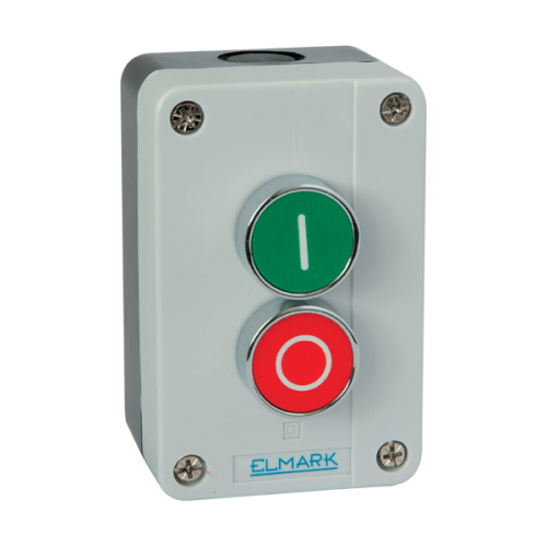 2 BUTOANE CU ARC DE REVENIRE BP213 IP65 Elmark