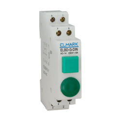 BUTON+LAMPA ELBD 1NO+2NC GALBEN 230V Elmark