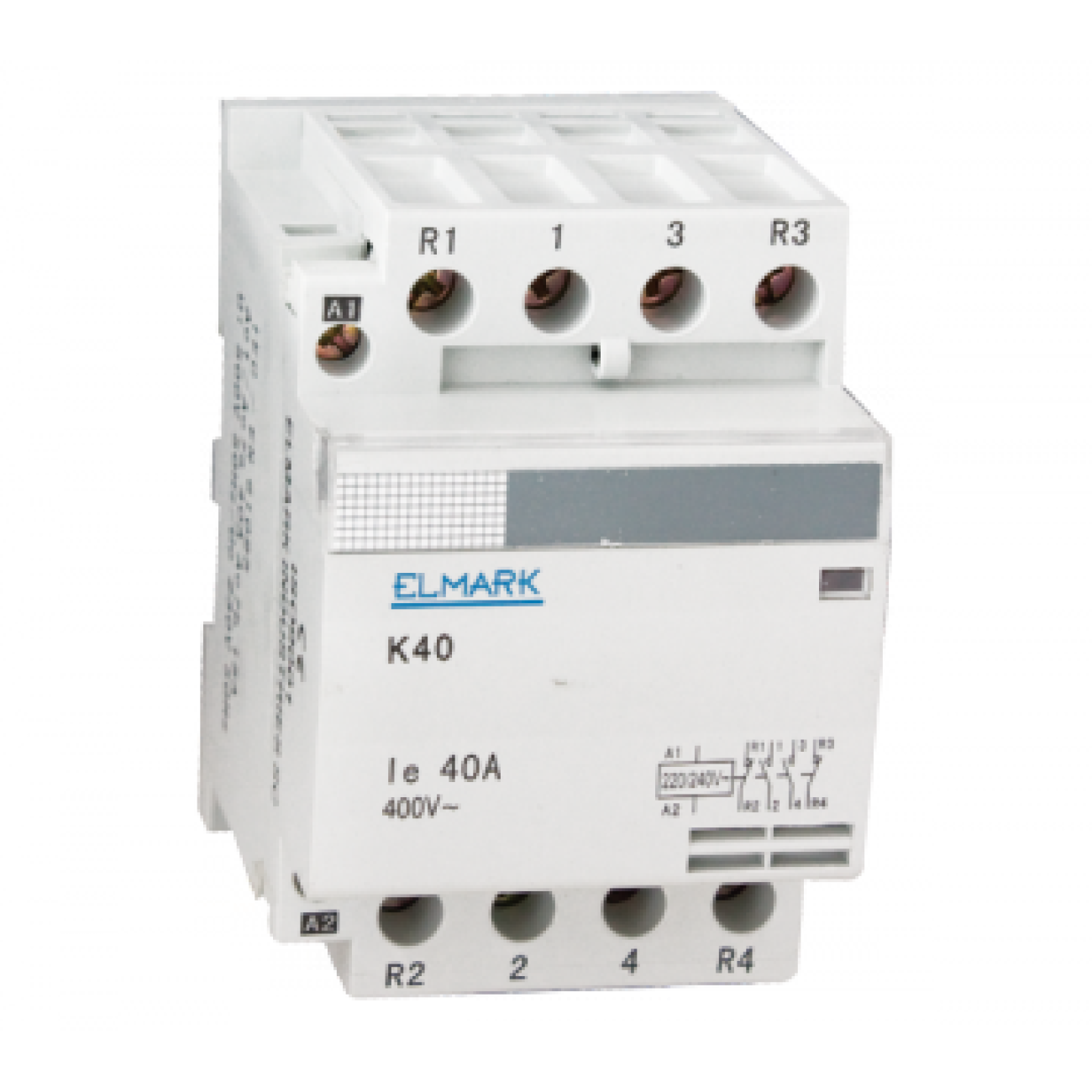 Contactor Modular K40 63a 230v 2no2nc 23425 Elmark