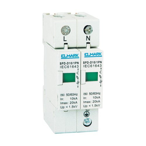 Descarcator catodic SPD-C10/1PN 10KA 1P+N 64202 Elmark
