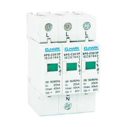 Descarcator catodic SPD-D10/3P 10KA 3P 64302 Elmark