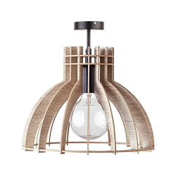 Pendul Woody - 4 1 x E27 Elmark