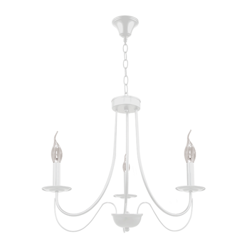 Candelabru Angela 3 x E14 Alb ELMARK