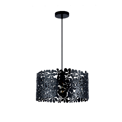 Pendul Chester 1 x E27 Negru ELMARK