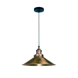 Pendul Damon 1 x E27 Antique Brass ELMARK