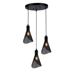 Pendul Paris 3x E14 Negru ELMARK