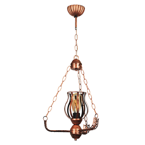 Pendul Ruger 1 x E27 Cupru ELMARK