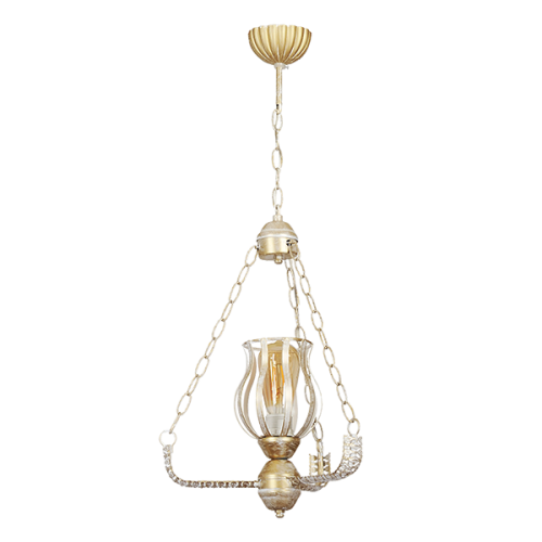 Pendul Ruger 1 x E27 Crem ELMARK