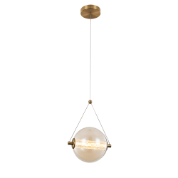 Pendul Splendor LED 6W 3000K, Alama, Cognac