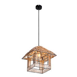 Pendul Woody - H 1 x E27 Elmark